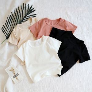 Kaos Polos Anak Lengan Pendek Catton Combed 30 S Kaos Kids Umur 2 Bulan - 3 Tahun