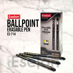 12pcs Pulpen HAPUS / Pulpen bisa dihapus / Erasable pen ESELON ES714