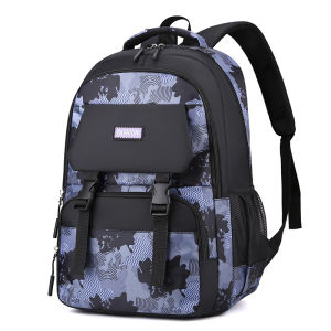 NESKIM Large Capacity Backpacks Waterproof Fashion bag for men Fashion Simple Casual Travel Bag Beg pelajar universiti