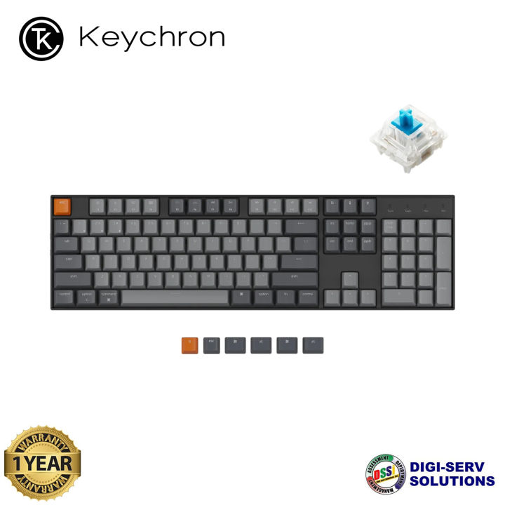 Keychron K10B2 Wireless Mechanical Keyboard (Blue Switch) HotSwappable, RGB Backlight