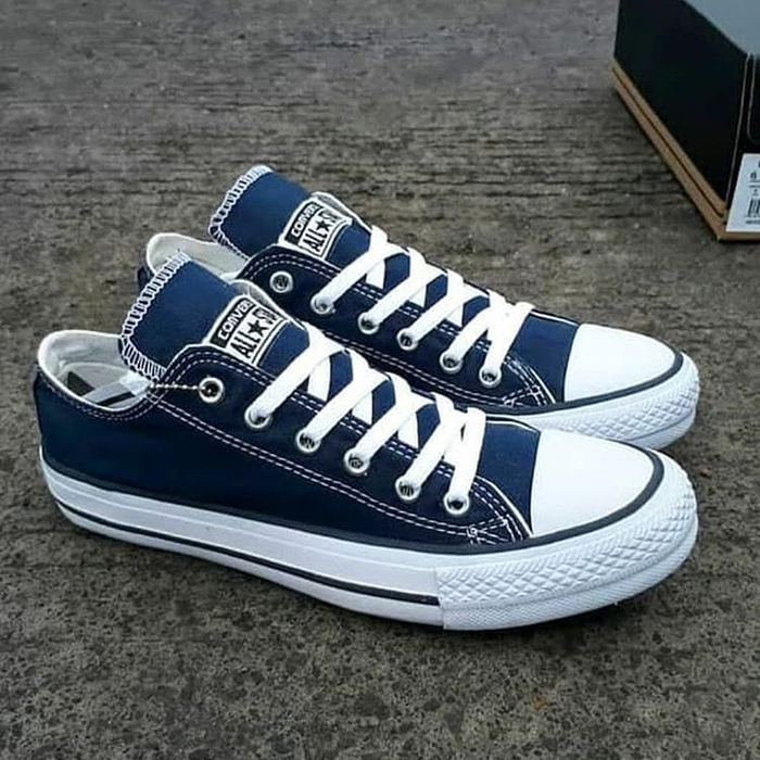SEPATU SNEAKERS CASUAL PRIA WANITA CONVERSE2 ALL STAR CLASSIC NAVY