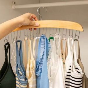 【Optimal product 】1pcs Multiple Hooks Women Storage Bra Hangers For Clothes Case Home Wardrobe Accessories Supplly Scarf Organizer Men Tie Belt Hangers