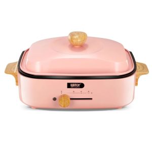 Multifunctional household wok cooking pot electric hot pot frying pan boiling pot electric stew pot