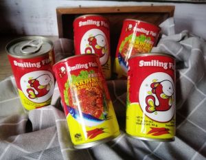 Smiling Fish Fried Sardines in Chilli Sauce 155g | Canned Sardines (Pack of 3)