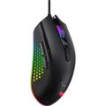 Chuột có dây Gaming Havit MS814 - Hàng chính hãng - LED RGB 16 triệu màu, chống trượt Anti-Slipping, thiết kế cong thái học. 