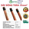 Cáp đồng trần tiếp địa tiết diện 10mm2 16mm2 25mm2 35mm2 50mm2 70mm2. 