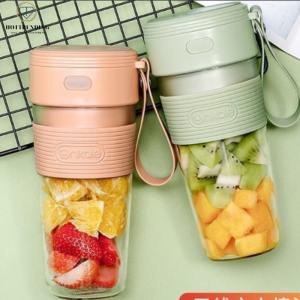 Máy xay sinh tố mini cầm tay đa năng hãng JUICER4 lưỡi nhỏ gọn có thể mang đi làm đi học hàng loại 1 cao cấp Trùm Sỉ Gia Thành