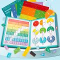 Alat Peraga Matematika Pecahan Learning Fractions Wooden Toys Magnetic Alat Pecahan Belajar Math Montessori Toys. 