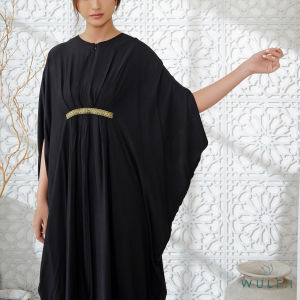 Wulfi Kaftan Marwah Hitam