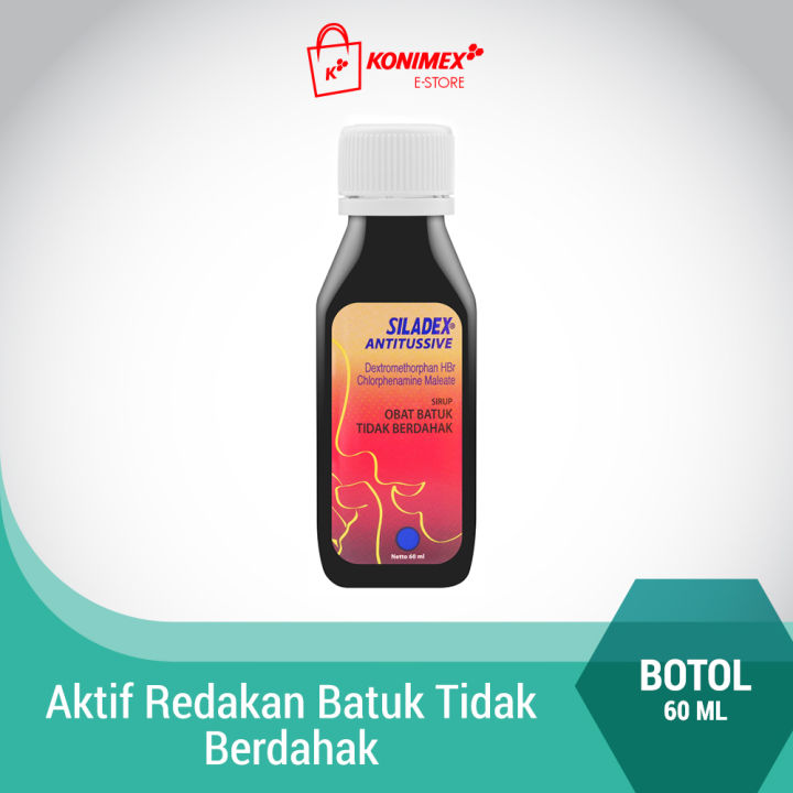 Siladex Antitussive 60ml Untuk Batuk Kering Tidak Berdahak