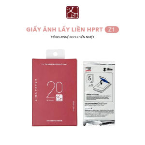 [ Chính Hãng ] Máy In Ảnh Mini HPRT MT53 -In Không Dây Nhỏ Gọn Tiện LợiDùng Cho Gia Đình & Du Lịch