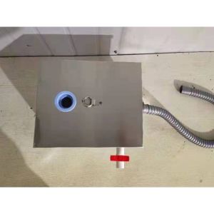 ⚡COD⚡Stainless Grease Trap Oil-Water Separator High Quality Stainless Steel 8 lbs 5GPM Gallons per minute stainless steel Grease Trap For Restaurant Kitchen oil Filter Free Accessories Sewage Treatment Filter Top Inlet