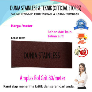 Amplas Rol Titan-siken Grit 80 /meter pengampelas