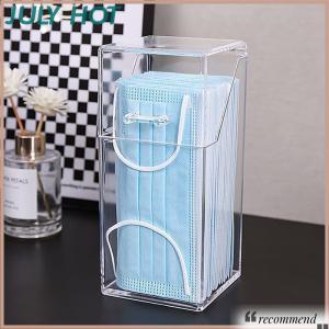 [JULYHOT] กล่องเก็บหน้ากากกล่องทิชชู่เปียกที่ใส่กระดาษทิชชู่เปียกที่ใช้ในครัวเรือนกันฝุ่นกล่องทิชชู่พร้อมฝาปิดดีไซน์ในครัว