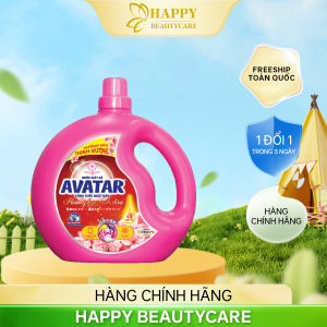 Combo 2 Can  Nước Giặt Xả Vải Avatar Hương Hoa Anh Đào 4Kg