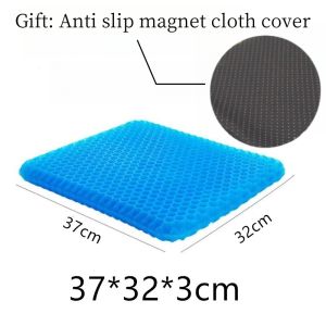 Gel Honeycomb Seat Cushion Office Sedentary Honeycomb Breathable Cool Pad Car Seat Ice Cushion