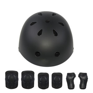 【7Pcs/Set】Childrens Roller Skating Protective Equipment Skateboard Balance Bike Elbow Pads Knee Pads Riding Helmet Wrist Protection
