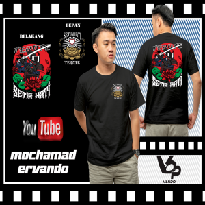 Kaos PSHT TERATE SAMURAI - KAOS PSHT TERBARU - KAOS SH TERATE DISTRO - KAOS PSHT MURAH