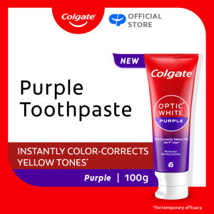 Colgate Optic White Purple Whitening Toothpaste 100G Toothpaste For Daily Teeth Cleaning And Oral Care Routine