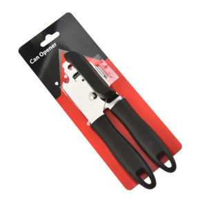 Multi-Purpose Can Opener Easy Grip Stainless Steel Manual Kitchen Tool for Jar Bottle Lid Opener Durable Ergonomic Household Gadget