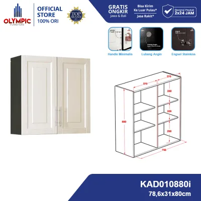 Olympic Kitchen Set 2 P / Rak Dapur/ Kabinet Atas/ KAD10880i