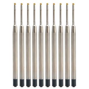 10pcs phổ kiểu chuẩn Màu Xanh mực 1mm ngòi vừa mũi cầu ruột bút