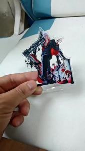 Love and Deepspace Anime Figure Acrylic Stand Model Plate QinChe Sylus Desk Decor Standing Sign Game Fans Gift Ornaments Stand Model