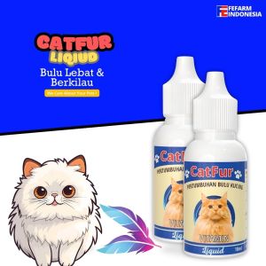 Penambah Bulu Lebat Kucing Anti Rontok CATFUR FEFARM