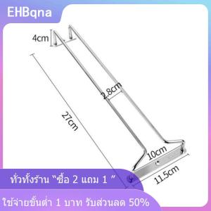 [COD] EHBqna KITCHEN ชั้นวางแก้วแก้วสแตนเลสสตีลแขวนบาร์ Goblet แขวนชั้นวางของ