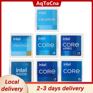 [COD] AqToCna Ship within 24 hours 5pcs New 11 Generation i3 i5 i7 VPRO INSIDE Laptop Desktop CPU DIY Sticker