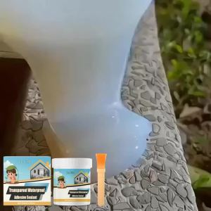Jue Fish Transparent Waterproof Sealant Leakproof Flexible Durable Convenient Construction Home Decoration Gap Filling