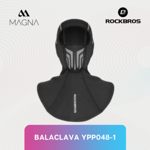 Masker Buff Olahraga Sepeda YPP048-1 Hitam Mask Balaclava Motor Sport Cycling Gowes Baff Balacava Face Cover Quick Dry Anti UV Ninja Full Face