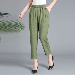 Quần Baggy Bigsize Nữ Vải Đũi Linen Cao Cấp Phong Cách Thời Trang Hàn Quốc Phù Hợp Mọi Lứa Tuổi