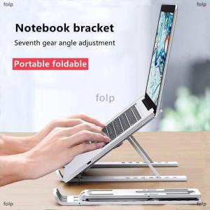 [COD] folp 8 bánh có thể gập lại máy tính xách tay đứng chủ xách tay máy tính xách tay hỗ trợ cơ sở có thể điều chỉnh Riser làm mát khung máy tính xách tay Cooler phụ kiện
