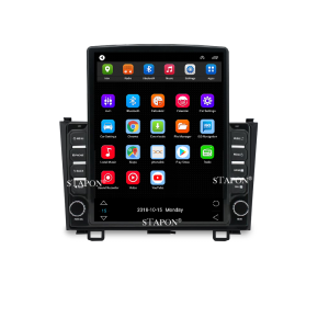 STAPON 9.7inch for honda crv 2007-2011 Tesla style vertical screen android15 32GB carplay android auto car headunit stereo with wifi GPS navigation bluetooth fm mirror link steering controls 970