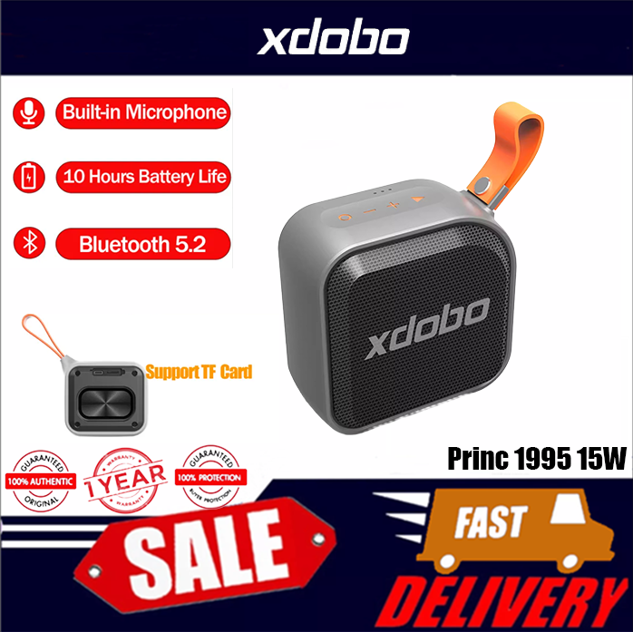 XDOBO Princ 1995 15W Mini Portable Wireless Bluetooth Speakers BT