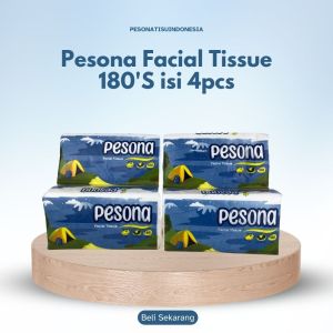 TISU PESONA 2PLY 180SHET ISI 4