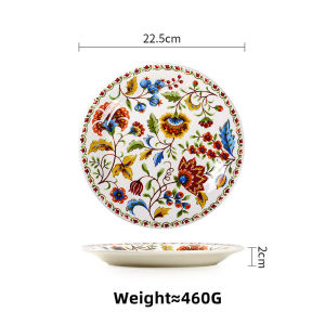 OMK Iberian series Ceramic Dinner Plate 9 inch and 11 inch