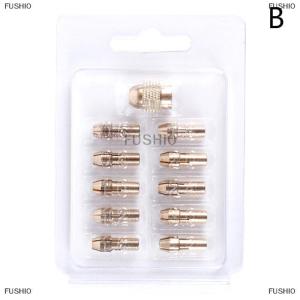 [COD] FUSHI0 10 11pcs Mini Drill Collet Chuck 0.5-3.2mm Diameter 4.8mm Shank Brass Chucks for Dremel Rotary Tool Power Tool Accessory