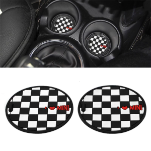 7.7mm Car Cup Anti-slip Pad Mat For Mini for Cooper 2011 2012 2013 R