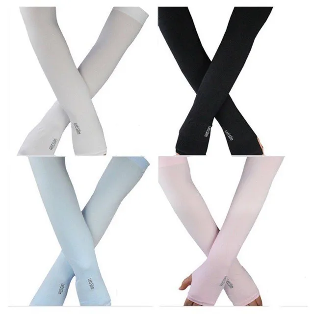 TW.Ph Korean Let's slim cool wrislet hand cover uv protection (unisex)  Sports wear UV protection arm sleeves