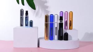 Refillable Perfume Spray Bottle – Portable Mini Travel for Perfume & Essential Oils 5ml