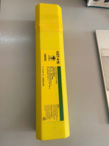 Que hàn inox Kiswel KST-410 Ø3.2 dùng cho thép inox mối hàn đẹp chắc chắn tại Máy NTT bảo hành dài