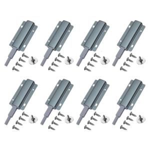 8pcs Practical Magnetic Push to Open Drawer and Cabinet Catching for Invisible Door and Wardrobes Household Use