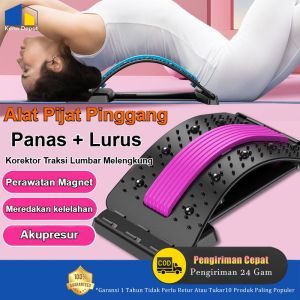 【Alat Pijat Punggung Terapi Magnet】 Peralatan Kebugaran Yoga Pilates Di Rumah Memperbaiki Bungkuk Dan Meredakan Nyeri Bahu Dan Tulang Belakang Lumbar Bersantai Dan Regangkan Untuk Memperbaiki Postur Tubuh Dan Mengurangi Kelel