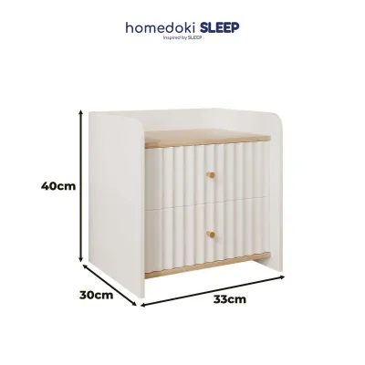 Homedoki Meja Nakas/Meja Nakas Minimalis/Meja Sudut/Meja Samping Tempat Tidur