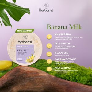 Herborist Natural Balinese Body Scrub with AHA-BHA-PHA 100gr/200gr