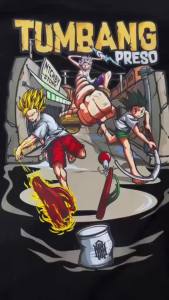 Casual Original Tumbang Preso - Batang 90S - Mitchieboy Artwear - Oversized Tshirt For Men And Women