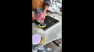 16pcs 4-inch Diamond Polishing Pads Kit 100mm Wet for Granite Stone Terrazzo Marble Polishing Use Grinding Pads Discs Set for Granite Stone Terrazzo Marble Polishing