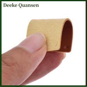 Deeke 20 cái thẻ thủ công với nhãn tình yêu đồ thủ công may bằng da tổng hợp tự làm